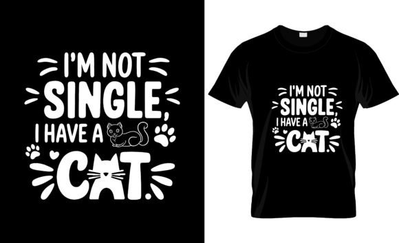 Cat Hair Don’t Care T-Shirt Design