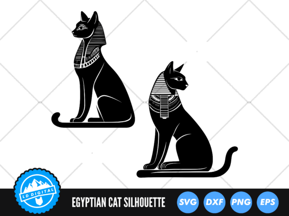 Egyptian Cat SVG Egypt Laser Cut File